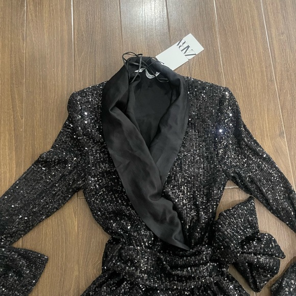 Zara sequin blazer dress - Picture 4 of 11